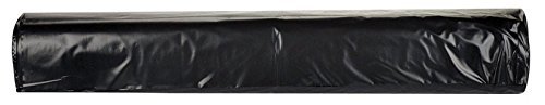 Film-Gard Black Plastic Sheeting, 10 × 100 ft